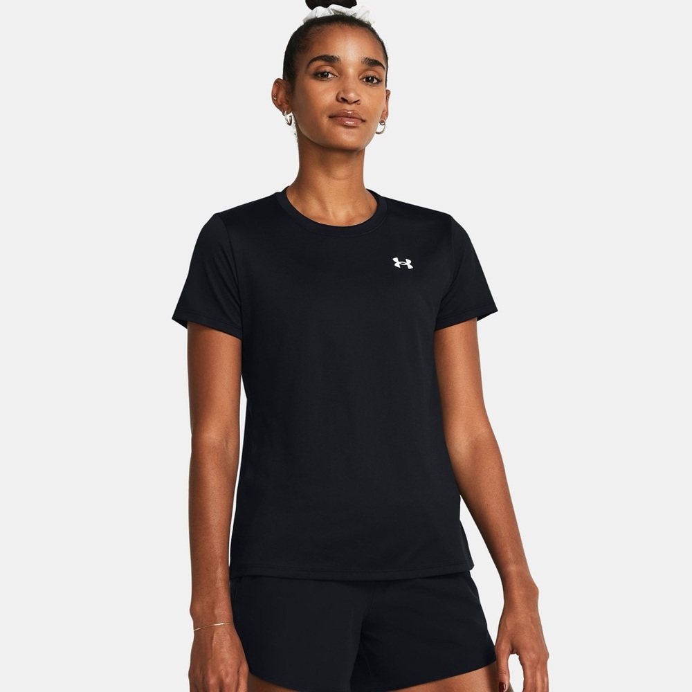 UA‎ Tech Women's Short Sleeve Black Shirt NWT Size XS